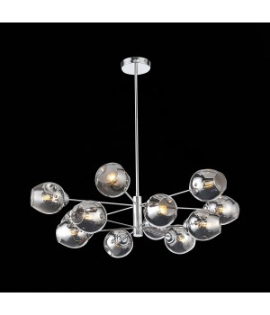 SL1500.103.12 Светильник подвесной ST-Luce Хром/Дымчатый E14 12*40W FOVIA-foto11