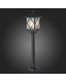 SL084.415.01 Светильник уличный наземный ST-Luce Черный/Черный, Прозрачный E27 1*60W LORNE-foto7