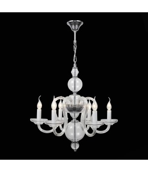 SL757.103.06 Люстра подвесная ST-Luce Хром, Прозрачный/Прозрачный E14 6*40W NINFA-foto2