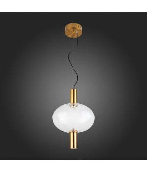 SL1582.303.01 Светильник подвесной ST-Luce Бронзовый/Прозрачный LED 1*7W 2700K ALLENORE-foto8