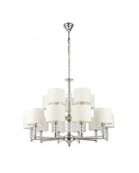 SL1751.103.15 Люстра подвесная ST-Luce Никель/Белый E14 15*40W ENITA-foto2