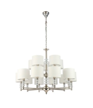 SL1751.103.15 Люстра подвесная ST-Luce Никель/Белый E14 15*40W ENITA-foto2