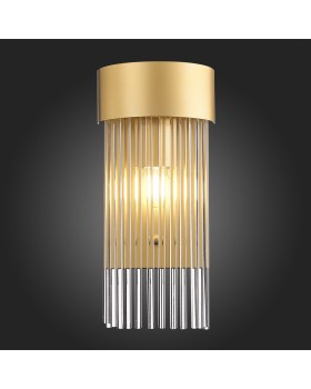 SL1225.201.01 Бра ST-Luce Золотистый/Золотистый, Прозрачный E27 1*60W CONTATTO-foto7