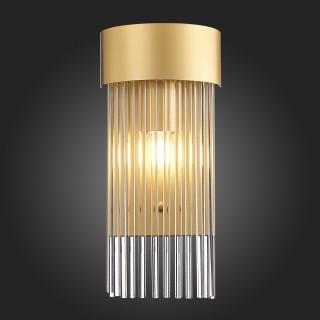 SL1225.201.01 Бра ST-Luce Золотистый/Золотистый, Прозрачный E27 1*60W CONTATTO-foto7