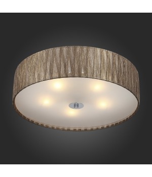 SL357.702.05 Светильник потолочный ST-Luce Хром/Коричневый E14 5*40W RONDELLA-foto7