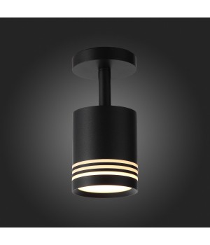 ST101.412.05 Светильник потолочный Черный LED 1*5W 3000K 390Lm Ra>80 120° D68xH140 170-240V CERIONE-foto9