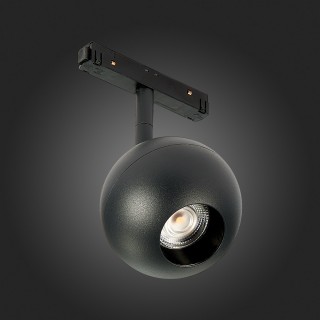 ST354.446.12 Магнитный трековый светильник Черный LED 1*12W 4000K 680Lm Ra>80 36° IP20 L120xW100xH195 48V BOLE-foto9