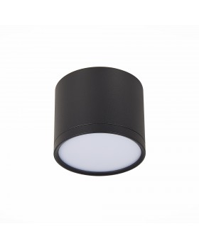 ST113.442.09 Светильник потолочный Черный LED 1*9W 4000K 702Lm Ra>80 120° IP20 D88xH75 170-240V RENE-foto2