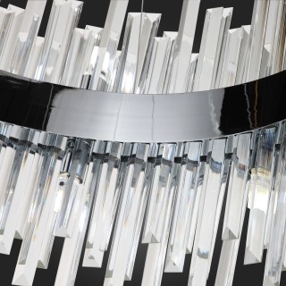 SL1160.103.18 Люстра подвесная ST-Luce Хром/Хром, Прозрачный G9 18*5W BAFO-foto3