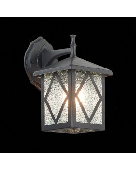 SL084.411.01 Светильник уличный настенный ST-Luce Черный/Черный, Прозрачный E27 1*60W LORNE-foto4
