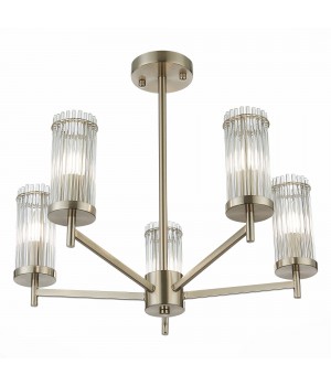 SL1233.102.05 Люстра потолочная ST-Luce Никель/Прозрачный E14 5*60W BITONTO-foto3