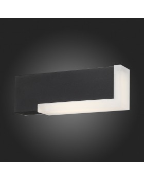 SL096.401.02 Светильник уличный настенный ST-Luce Черный/Белый LED 1*6W 4000K POSTO-foto8