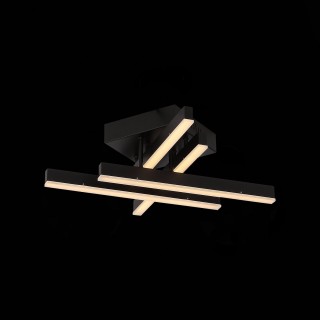 SL933.402.04 Люстра потолочная ST-Luce Черный/Черный, Белый LED 1*22W 3000K/4000K/6000K SAMENTO-foto7