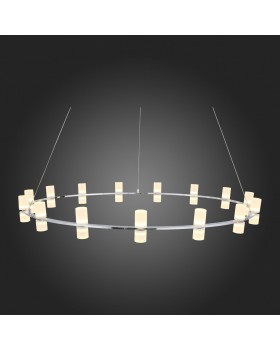 SL799.103.15 Люстра подвесная ST-Luce Хром/Белый LED 15*4W 3200K CILINDRO-foto9