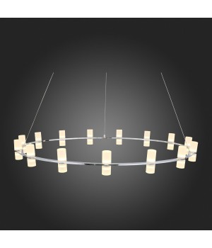 SL799.103.15 Люстра подвесная ST-Luce Хром/Белый LED 15*4W 3200K CILINDRO-foto9