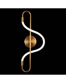 SL6102.301.10 Светильник настенный ST-Luce Латунь/Белый LED 1*10W 4000K Sagrato-foto4