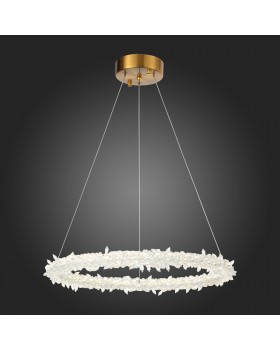 SL6105.203.01 Люстра подвесная ST-Luce Золотистый/Прозрачный LED 1*58W 3000 - 6500K Lucchero-foto7