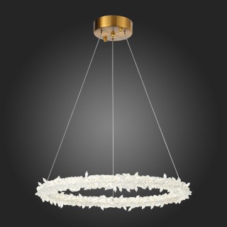 SL6105.203.01 Люстра подвесная ST-Luce Золотистый/Прозрачный LED 1*58W 3000 - 6500K Lucchero-foto7