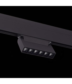 ST364.446.06 Магнитный трековый светильник Черный LED 1*6W 4000K 532Lm Ra>80 36° IP20 L120xW22xH108 48V NANE-foto5