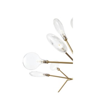 SL411.205.27 Торшер ST-Luce Золото/Прозрачный G4 27*3W RICCARDO-foto2