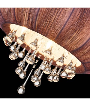 SL350.093.05 Люстра подвесная ST-Luce Хром/Фиолетовый E14 5*40W PREFERITA-foto7