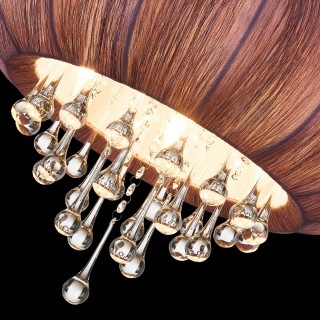 SL350.093.05 Люстра подвесная ST-Luce Хром/Фиолетовый E14 5*40W PREFERITA-foto7