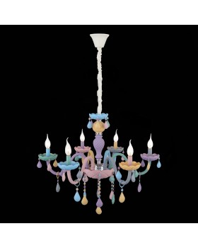 SL1700.783.06 Люстра подвесная ST-Luce Разноцветный E14 6*40W FIATA-foto9