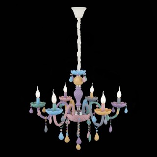 SL1700.783.06 Люстра подвесная ST-Luce Разноцветный E14 6*40W FIATA-foto9