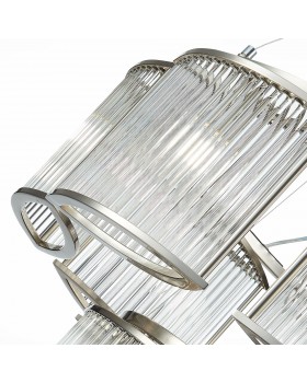 SL1627.103.11 Люстра подвесная ST-Luce Хром/Прозрачный E14 11*40W Velletri-foto10