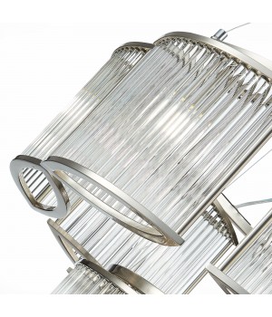 SL1627.103.11 Люстра подвесная ST-Luce Хром/Прозрачный E14 11*40W Velletri-foto10