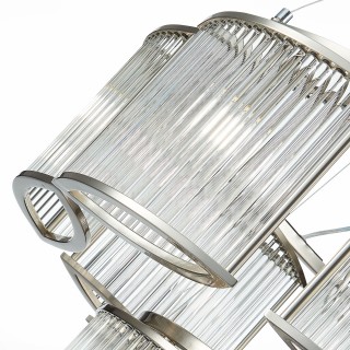 SL1627.103.11 Люстра подвесная ST-Luce Хром/Прозрачный E14 11*40W Velletri-foto10