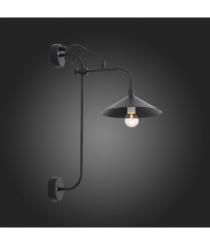 SL265.401.01 Светильник настенный ST-Luce Черный/Черный E14 1*40W SСARNO-foto4