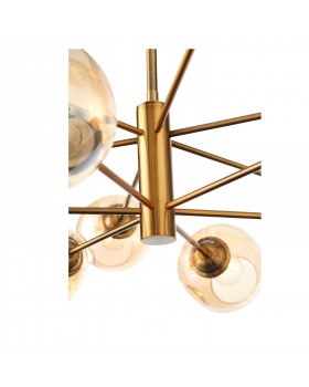 SL1500.203.12 Светильник подвесной ST-Luce Золотистый/Янтарный E14 12*40W FOVIA-foto14