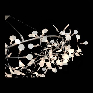 SL379.103.216 Люстра подвесная ST-Luce Серебристый/Белый LED 216*0,5W 3500K RAFINA-foto7