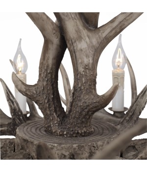 SL154.703.06 Люстра подвесная ST-Luce Серый E14 6*40W CORNA-foto24