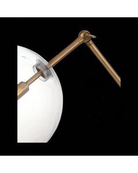 SL1205.304.01 Прикроватная лампа ST-Luce Латунь/Прозрачный G9 1*5W SANDRO-foto8