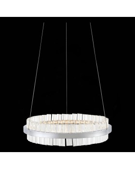 SL383.103.01 Светильник подвесной ST-Luce Хром/Хром, Прозрачный LED 1*34W 3000K CHERIO-foto8