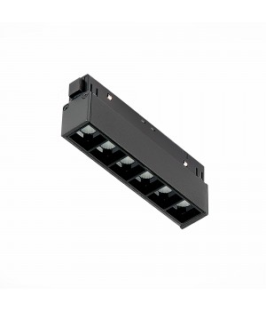ST361.446.06 Магнитный трековый светильник Черный LED 1*6W 4000K 532Lm Ra>80 36° IP20 L115xW22xH44 48V SEIDE-foto3