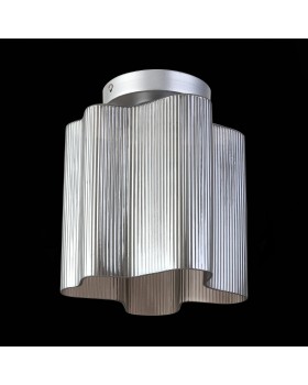 SL117.702.01 Светильник потолочный ST-Luce Серебристый/Дымчатый E27 1*60W ONDE-foto4