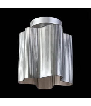 SL117.702.01 Светильник потолочный ST-Luce Серебристый/Дымчатый E27 1*60W ONDE-foto4