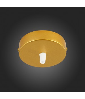 SL001.203.01 Потолочное крепление на одну лампу (круглое) ST-Luce Золотистый SL001-foto3