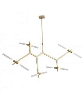 SL947.202.10 Люстра потолочная ST-Luce Золотистый/Белый G9 10*5W LACONICITA-foto14