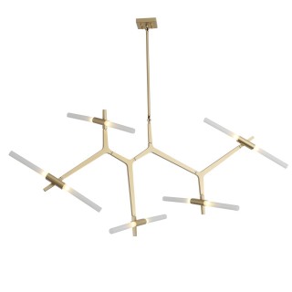 SL947.202.10 Люстра потолочная ST-Luce Золотистый/Белый G9 10*5W LACONICITA-foto14