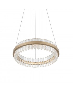 SL383.203.01 Светильник подвесной ST-Luce Золотистый/Золотистый, Прозрачный LED 1*34W 3000K CHERIO-foto2