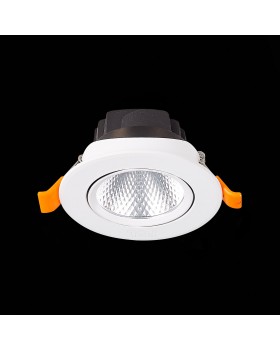 ST211.548.06.24 Св-к встр. Белый LED 1*6W 4000K 480Lm Ra80 24° IP20 D86xH50 220-240V MIRO-foto8