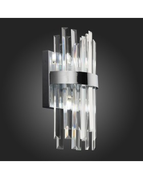 SL1160.101.04 Светильник настенный ST-Luce Хром/Хром, Прозрачный G9 4*5W BAFO-foto3