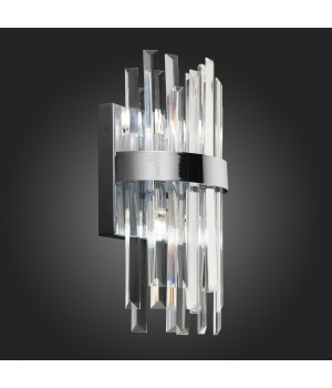SL1160.101.04 Светильник настенный ST-Luce Хром/Хром, Прозрачный G9 4*5W BAFO-foto3