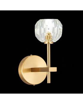 SL1166.301.01 Бра ST-Luce Латунь/Прозрачный G9 LED 1*5W ROMANO-foto3