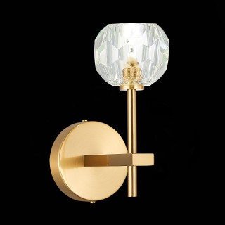 SL1166.301.01 Бра ST-Luce Латунь/Прозрачный G9 LED 1*5W ROMANO-foto3