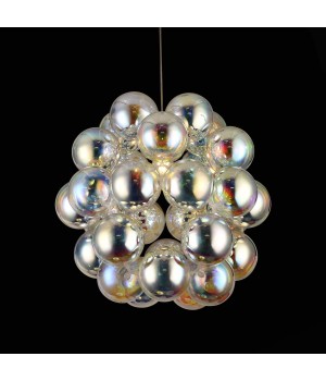 SL533.103.03 Люстра подвесная ST-Luce Хром/Перламутровый E27 3*60W ODETTA-foto3